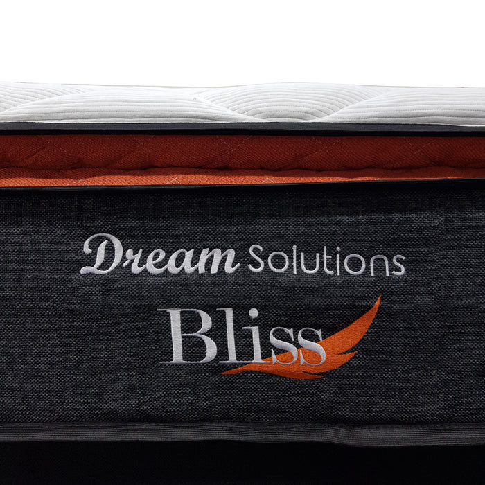 medium pocket spring mattress in a box Bliss Dream Solutions The Bed Shop
