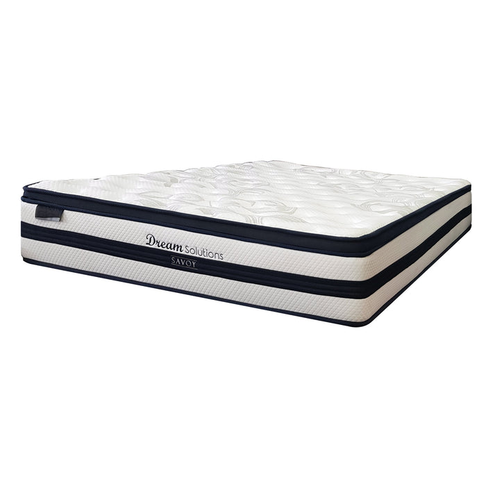 Premium extra firm pocket spring mattress with pillow top Savoy Dream Solutions The Bed Shop