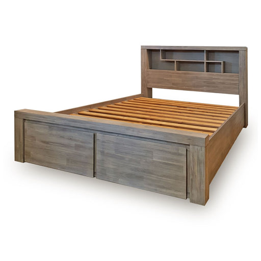 Arctic Bed Frame with Drawers