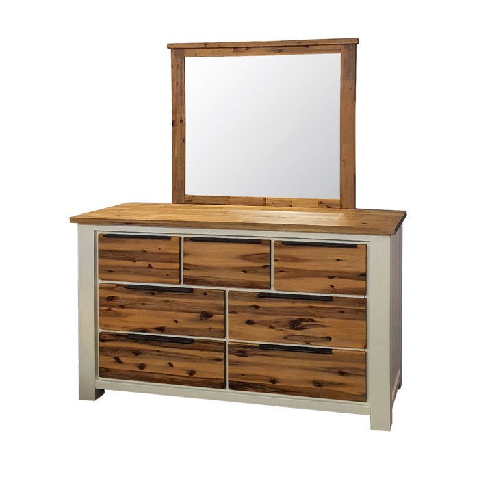 Wooden dresser mirror Costa Rica Collection The Bed Shop