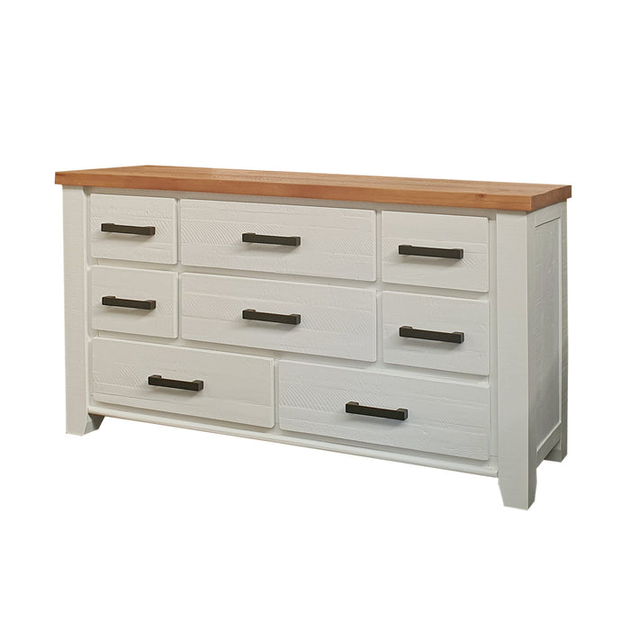 White dresser with 8 drawers Harlow Collection The Bed Shop