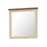 White dresser mirror wooden Harlow Collection The Bed Shop