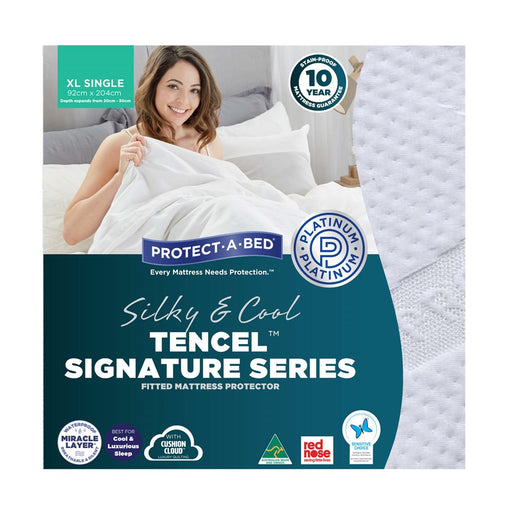 Protect A Bed Mattress Protector - Signature Tencel - The Bed Shop NZ