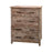 Natural wood tallboy with 5 drawers Raglan Bedroom Collection The Bed Shop