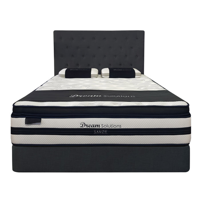 Premium extra firm pocket spring mattress with pillow top Savoy Dream Solutions The Bed Shop